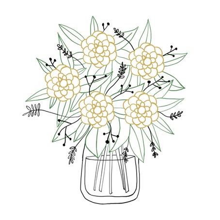 Funeral / Sympathy Bouquet with ribbon